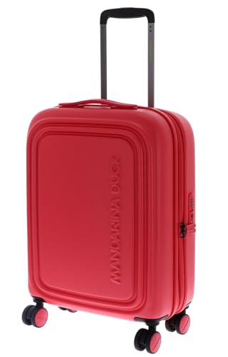Mandarina Duck Logo Duck + P10Szv24, Luggage Suitcase Unisex - Adulto, Cayenne, 40X55X20/23(Lxhxw)