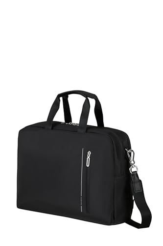 Samsonite Bailhandle 15.6" 2 Comp, Borsa Per Laptop, Black