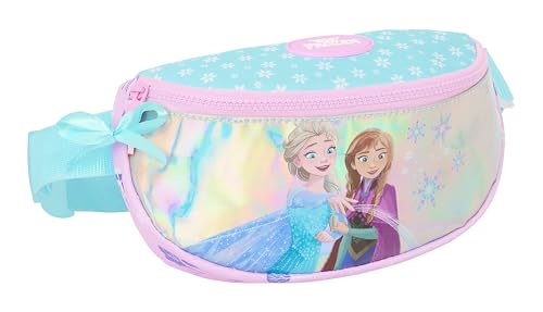 Safta Frozen Cool Days - Marsupio Per Bambini, Ideale Per Giovani E Bambini Di Diverse Età, Comodo E Versatile, Qualità E Resistenza, 23 X 9 X 14 Cm,
