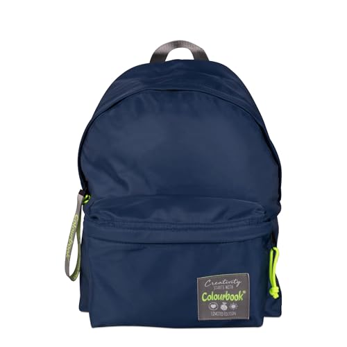 Colourbook Satin - Zaino Casual 41 X 30,5 X 15,5 Cm, 24L (Blue)