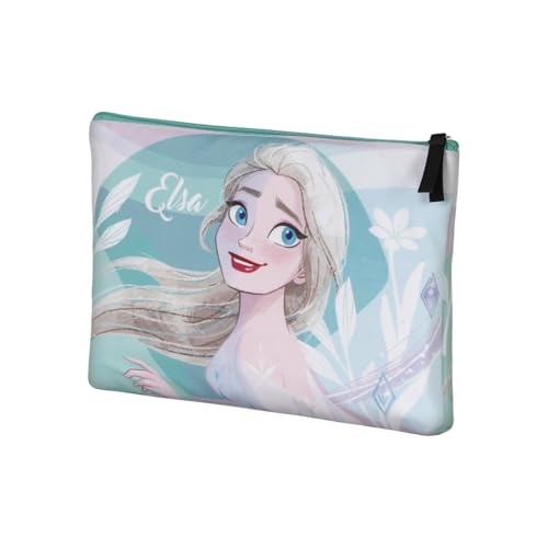 Disney-Borsa Da Toilette Soleil, 30.5 X 22.5 Cm, Blu Frozen 2