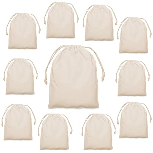 Tote Bag Piccola Diverse Dimensioni Set Per Pittura - Borsa Mini Borsa Borsa - Sacchetti Regalo - Sacchetti Compleanno Per Festa Di Compleanno Bambini