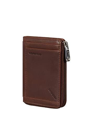 Samsonite Veggy Slg - Portafoglio, 10,8 Cm, Marrone Scuro, Marrone (Marrone Scuro), Buste Per Carte Di Credito Da Uomo