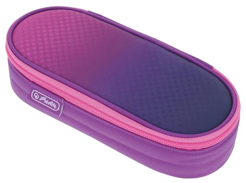 Herlitz Astuccio Dip Dye Rosa/Viola, Lilla, Astuccio