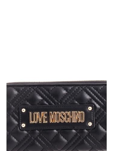 Love Moschino Portafoglio Quilted Pu Nero Gal.Oro