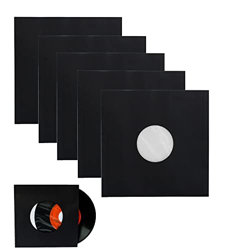 Tingwen 5 Pezzi Manicotto Lp 12X12 Pollici Manicotto In Vinile Copertina Singola Copertura Interna Per Lp Records Set Di Dischi In Vinile Set Di Vinil