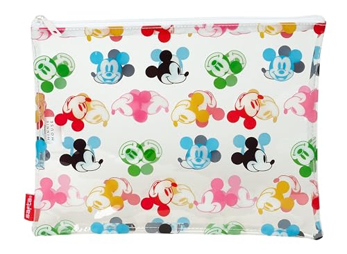 Mickey Mouse Beach – Borsa Da Donna, Summer Bag, Comoda E Versatile, Qualità E Resistenza, 30 X 23 Cm, Colore: Multicolore/Trasparente, Multicolore/Tr