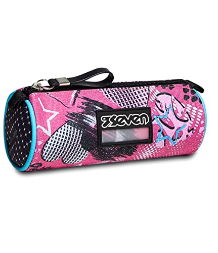 Seven Portapenne, Scuola & Tempo Libero, Portapenne Bambine E Ragazze, Porta Penne, Rosa (Candy Fuxia)