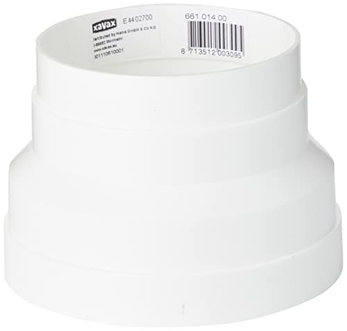 Hama Riduttore Per Foro Cappa Aspirante Cucina, 100-125 Mm