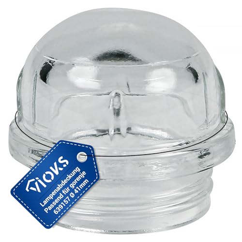 Vioks Copertura Della Lampada Di Ricambio Per Gorenje 639157 Vetro Di Ricambio Per Forno 41 Mm Ø - Copertura Calota Forno In Vetro Gorenje Parti Di Ri