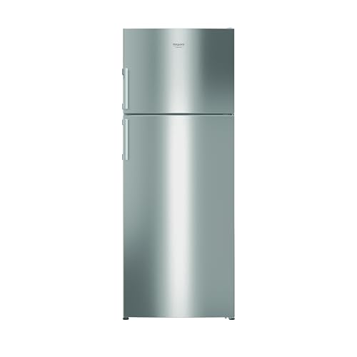 Hotpoint Hat70I 932 S Dc, Frigorifero Combinato Libera Installazione, Capacità 437 L, Acciaio Inox. Dimensioni: 185X 70 X 65.5 Cm, Classe Energetica E