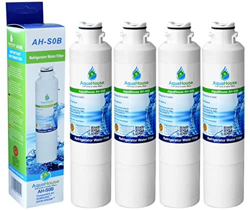 4X Ah-S0B Compatibile Filtro Per L'Acqua Frigorifero Samsung Da29-00020B, Haf-Cin/Exp, Da97-08006A-B, Da29-00020A, Haf-Cin