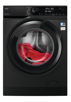 Aeg Lr7Black Lavatrice Caricamento Frontale 9 Kg 1351 Giri/Min Nero