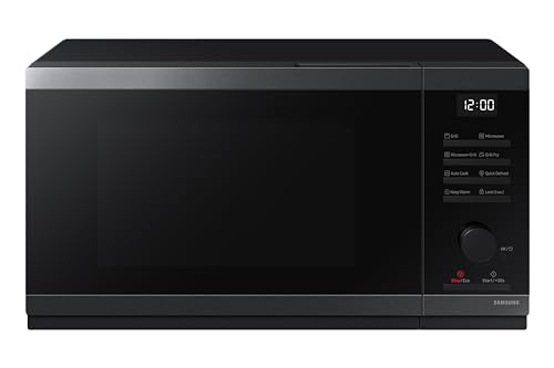 Samsung Forno A Microonde Cottura Croccante, Mg23Dg4524Cge1, Grill, Quick Defrost, Ricetta Autommatiche, 23 L, Lxaxp: 48,9 X 33,8 X 27,5