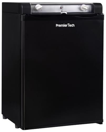Premiertech Mini Frigo Da Camera Hotel Da Libera Installazione, 53L, Ad Assorbimento, Trivalente 12V / 220V / Gas, Silenzioso 0 Decibel, Ptf53L3