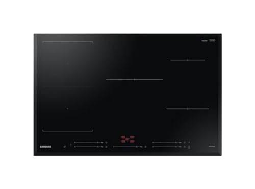 Samsung Nz85C5047Kk Piano Cottura A Induzione 80 Cm Slim Fit Vetroceramica