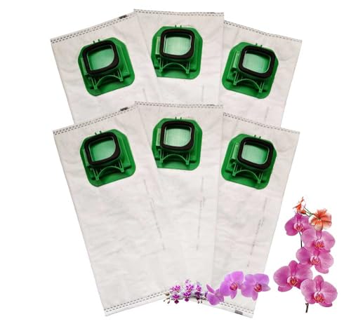 Sacchetti Vk 140 Vk150 Folletto Profumati In Microfibra Flangia Classica 6Pz