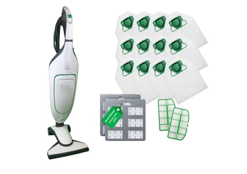 Buybuy Kit 12 Sacchetti Compatibili Per Folletto Vk200 Mcs002B, 12 Profumi Mcs009A, 2 Filtri Mcs0011A