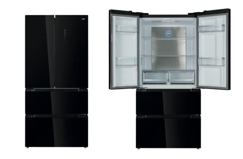 Frigorifero French Door Total No Frost Grf Fb83832Bg Vetro Nero Bg