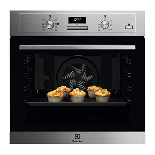 Electrolux Forno Multifunzione Steambake Eod3S40X, Acciaio Inox Antimpronta, Cottura Multilivello