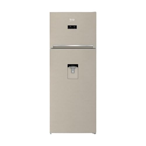 Beko Frigorifero Doppia Porta Rdne455E40Dbn No Frost Altezza 185 Cm Colore Beige Classe Energetica F