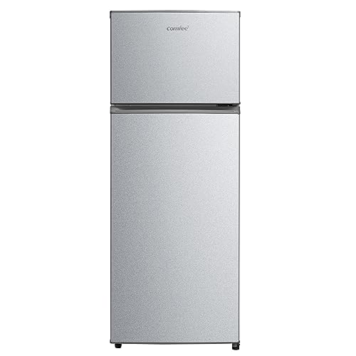 Comfee Rct284Ds2 Frigorifero Con Congelatore/Congelatore Superiore/176 Kwh/Anno/143 Cm Di Altezza/Luce Led/Cerniera Porta Reversibile/Argento