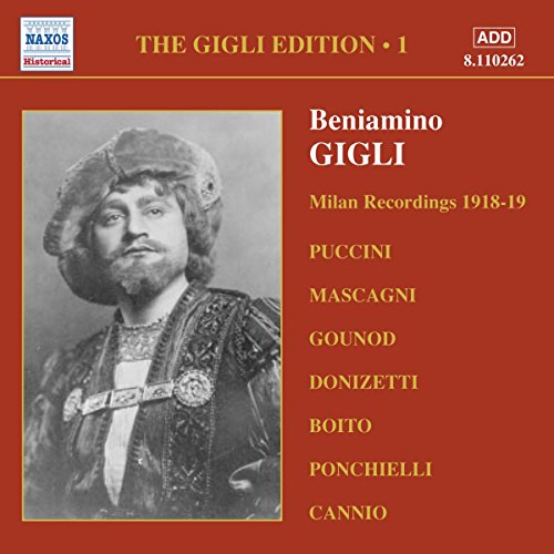 Gigli Edition Vol.1: Registrazioni