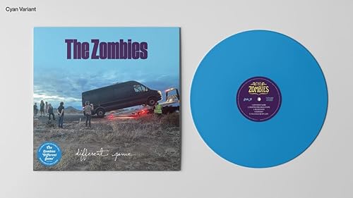 Lp-Zombies-Different Game-Ltd Cyan Blue Lp Edition
