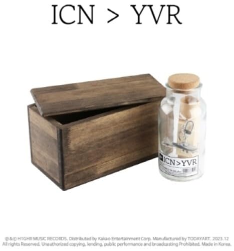 Icn > Yvr - Incl. Usb, Keyring, Sticker Pack, Lyric Paper, Folded Poster + 2 Photocards