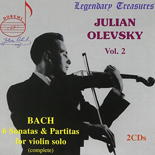 Julian Olevsky Vol. 2:Bach Sonatas & Partitas Solo Violin (2Cds Set)