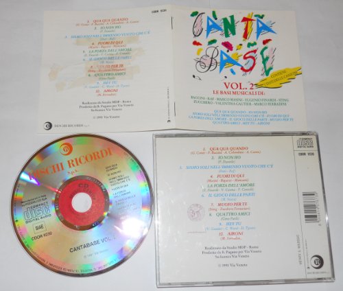 Canta Base Volume 2 - Baccini, Raf, Masini, Finardi, Sting, Zucchero, Gautier, Ferradini