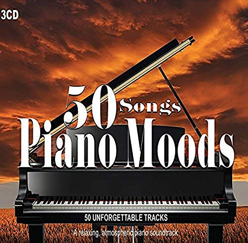 50 Songs Piano Moods, 3 Cd, Piano Music, Relax Music, Classical Music, Soft Piano, Piano Pieces
