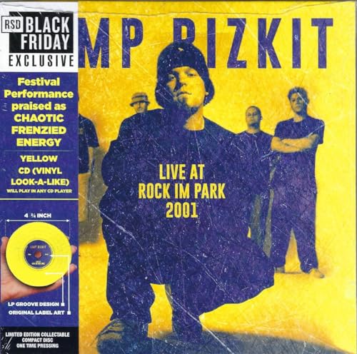 Limp Bizkit - Rock In The Park 2001 (Yellow) (Rsd Black Friday 2023)0,74