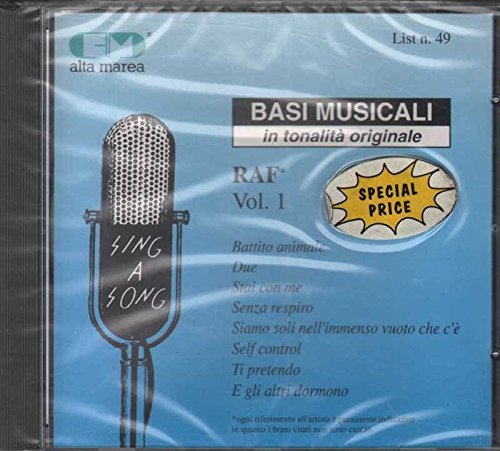 Basi Musicali Cd Raf Vol. 1 Nuovo Sigillato