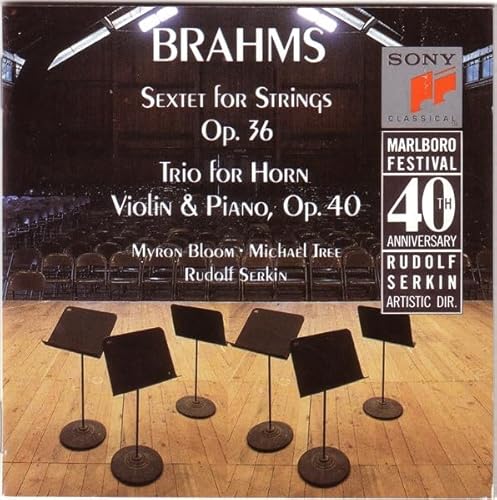 Brahms Sextet 2 Op.36 Piano T