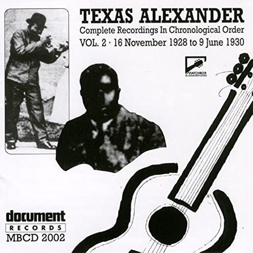 Texas Alexander, Vol. 2: 1928-1930