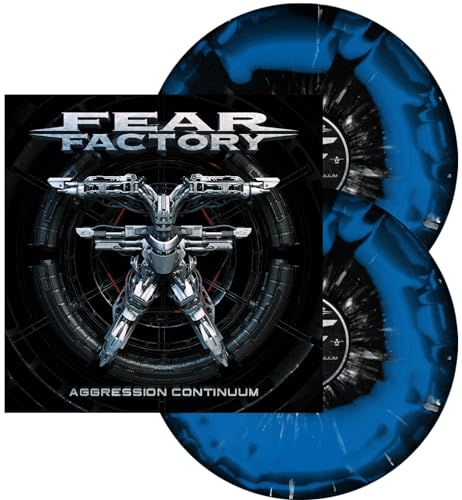 Aggression Continuum (Black Blue W/ White Splatter
