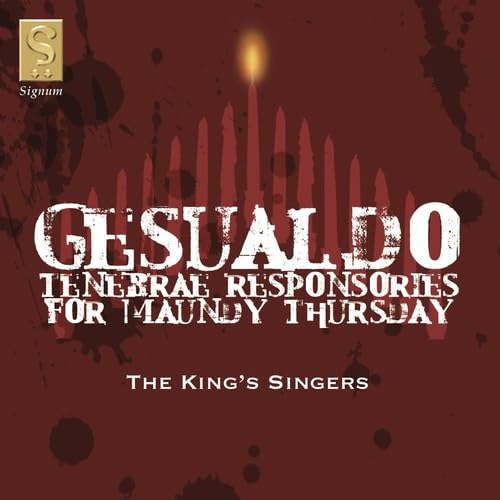 Tenebrae Responsories Du Jeudi Sain