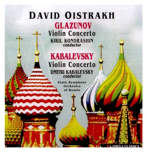 Kabalevsky. Glazunov Violin Concs & Gliere Romance