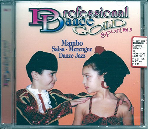 Professional Dance Gold Sport Vol3 Mambo Salsa Merengue E Danze Jazz