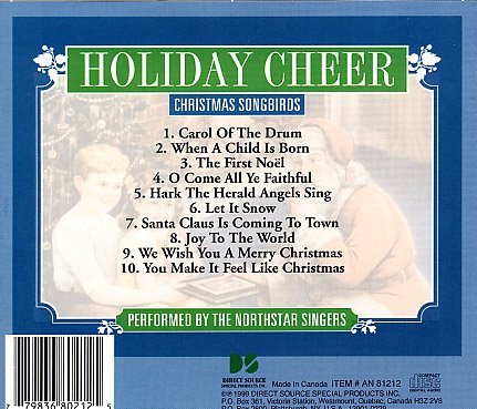 Holiday Cheer Christmas Songbirds