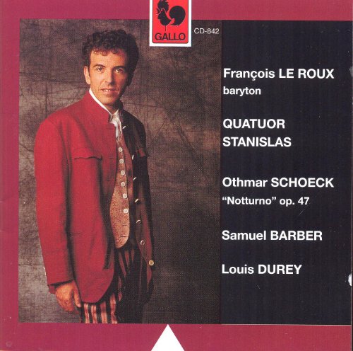 Oeuvres Pour Baryton Et Quatuor À Cordes