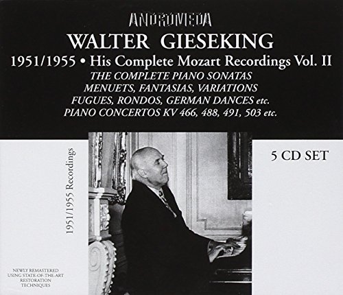 Walter Gieseking - 1951/1955 His Complete Mozart Recordings Vol.2