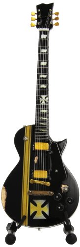 Mini Chitarra Da Collezione Replica In Legno -Metallica - James Hetfield - Iron