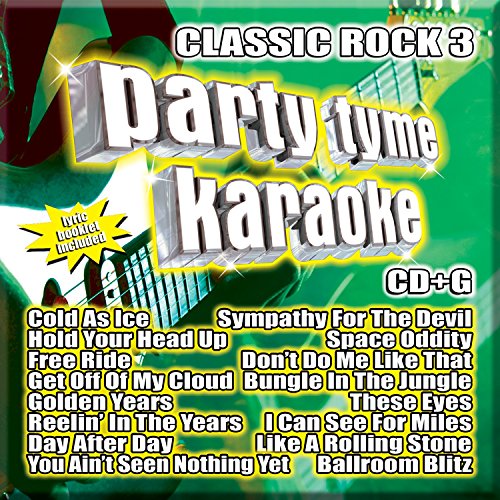 Party Tyme Karaoke: Classic Rock 3