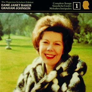 Schubert: The Hyperion Schubert Edition, Vol. 1 - Janet Baker - Goethe & Schiller Settings