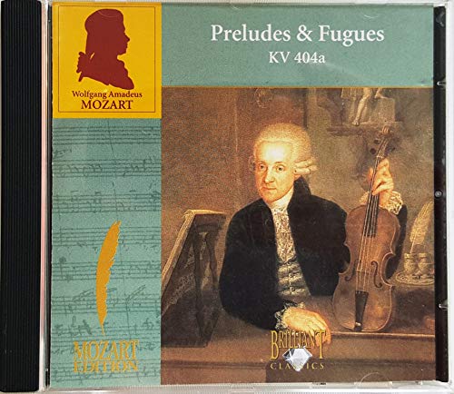 1-Cd Mozart - Preludes & Fugues Kv 404A - Baudet / Swierstra / Zipperling