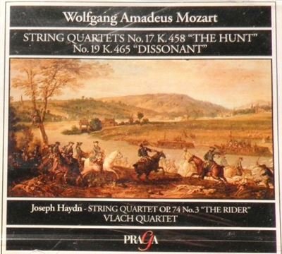 Quatuors K.458 La Chasse, & 465 Les Dissonances