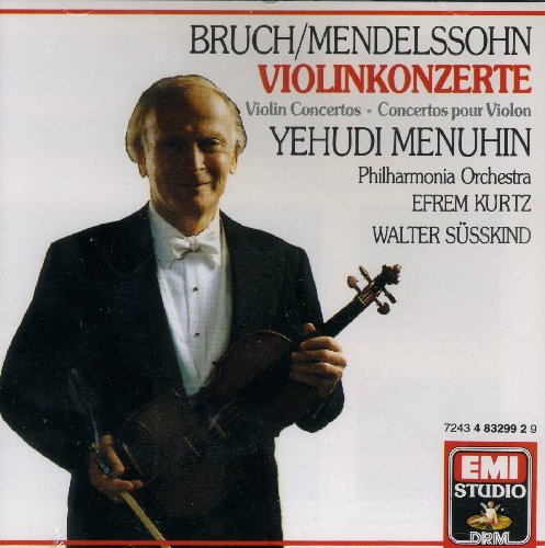 Mendelssohn & Bruch - Violin Concertos, Menuhim, Kurtz, Susskind