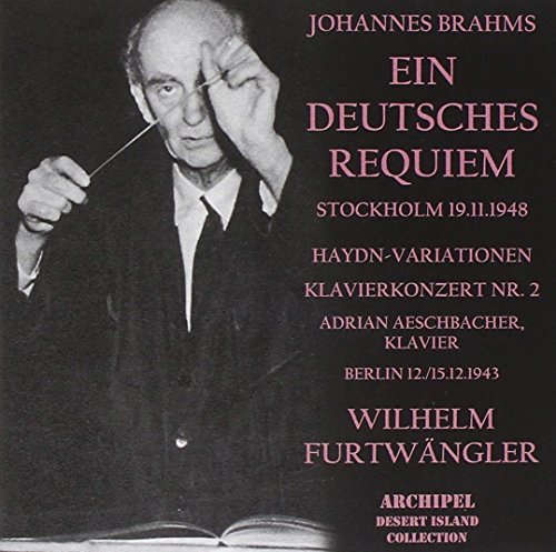 Ein Deutsches Requiem - Furtwangler